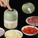 KIT1~KIT4 250ml Mini Processador Elétrico de Alimentos Portátil Carne Vegetais Recarregável USB Bivolt