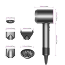 Secador de Cabelo Iônico Secagem Rápida Ar Quente/Frio 220V