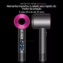 Secador de Cabelo Iônico Secagem Rápida Ar Quente/Frio 220V